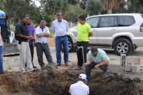  بالفيديو: الحركة الاسلامية في الرملة تُنظم معسكر عمل في مقبرة النبي صالح بالمدينة